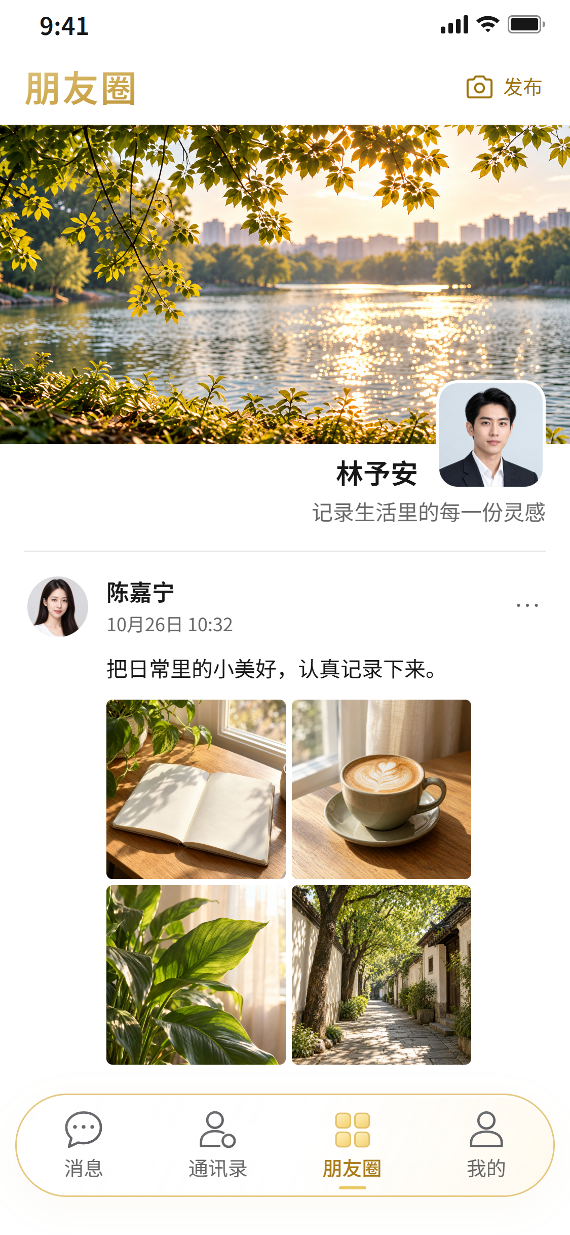 金数查 · 朋友圈